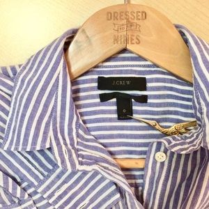 J. Crew lightweight cotton button down - size 0